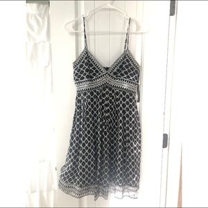 Black sequin BCBG dress